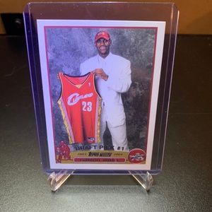 2003-04 Topps LeBron James Rookie REPRINT